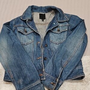 The Limited Classic Blue Denim Jacket